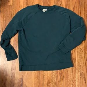ASOS green crew sweatshirt